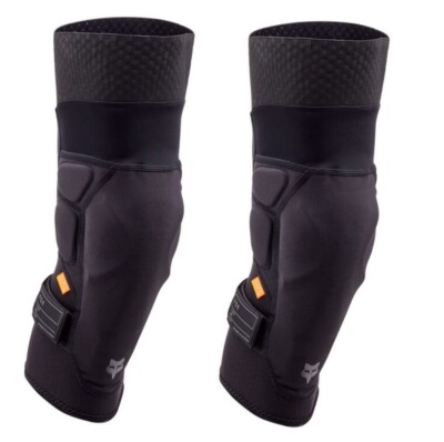 Fox Launch D3O Fahrrad Mountainbike MTB Knee Guard Knieschoner Schützer schwarz