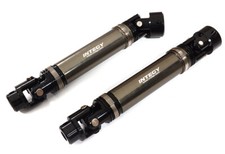 Machined Alloy Universal Drive Shafts for Traxxas 1/10 Maxx 4S Truck - Grey 8950