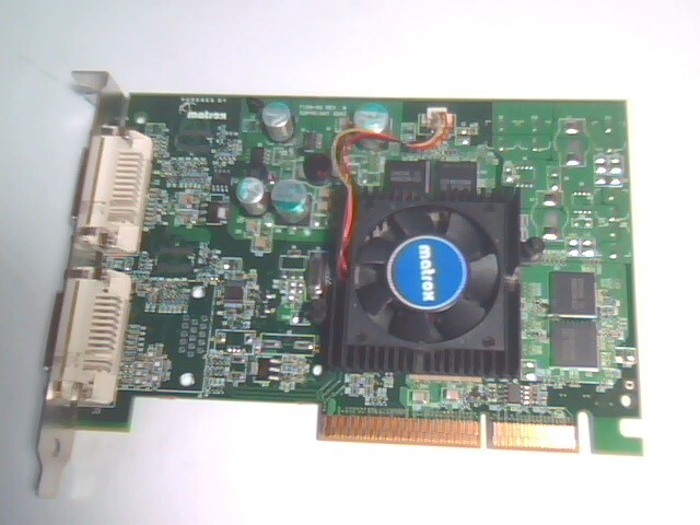 Video Graphics Card AGP 4X/8X Matrox 7129-00 P75-MDDA8X64