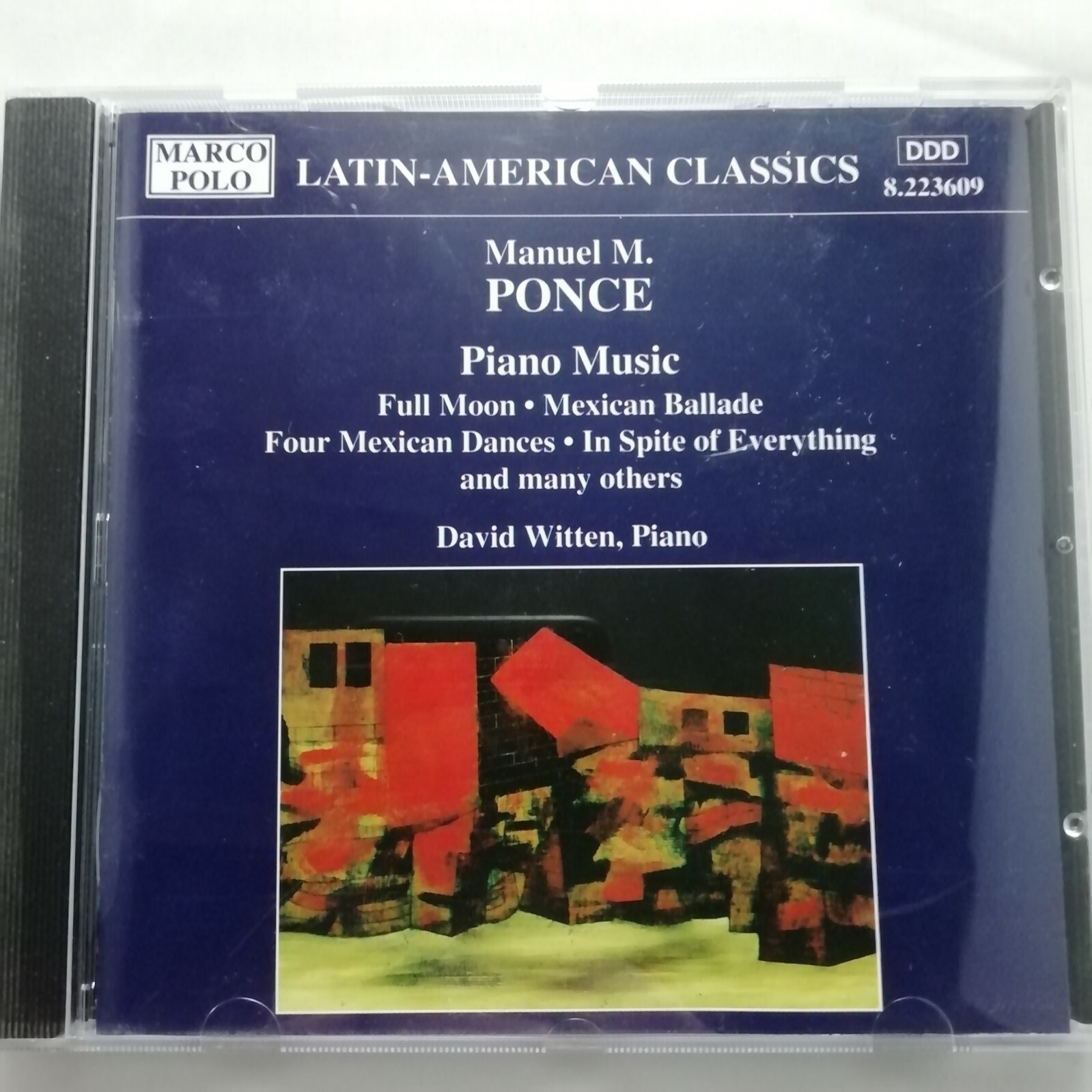 Manuel M. Ponce: Piano Music / David Witten / Marco Polo CD 8.223609