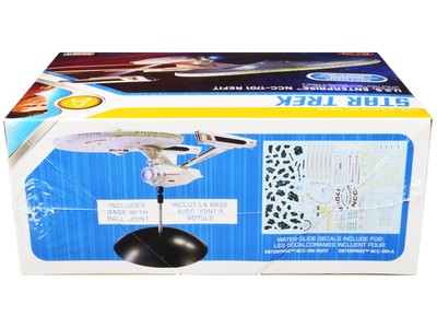 Skill 2 Snap Model Kit U.S.S. Enterprise NCC-1701 Refit Spaceship ''Star Trek II: