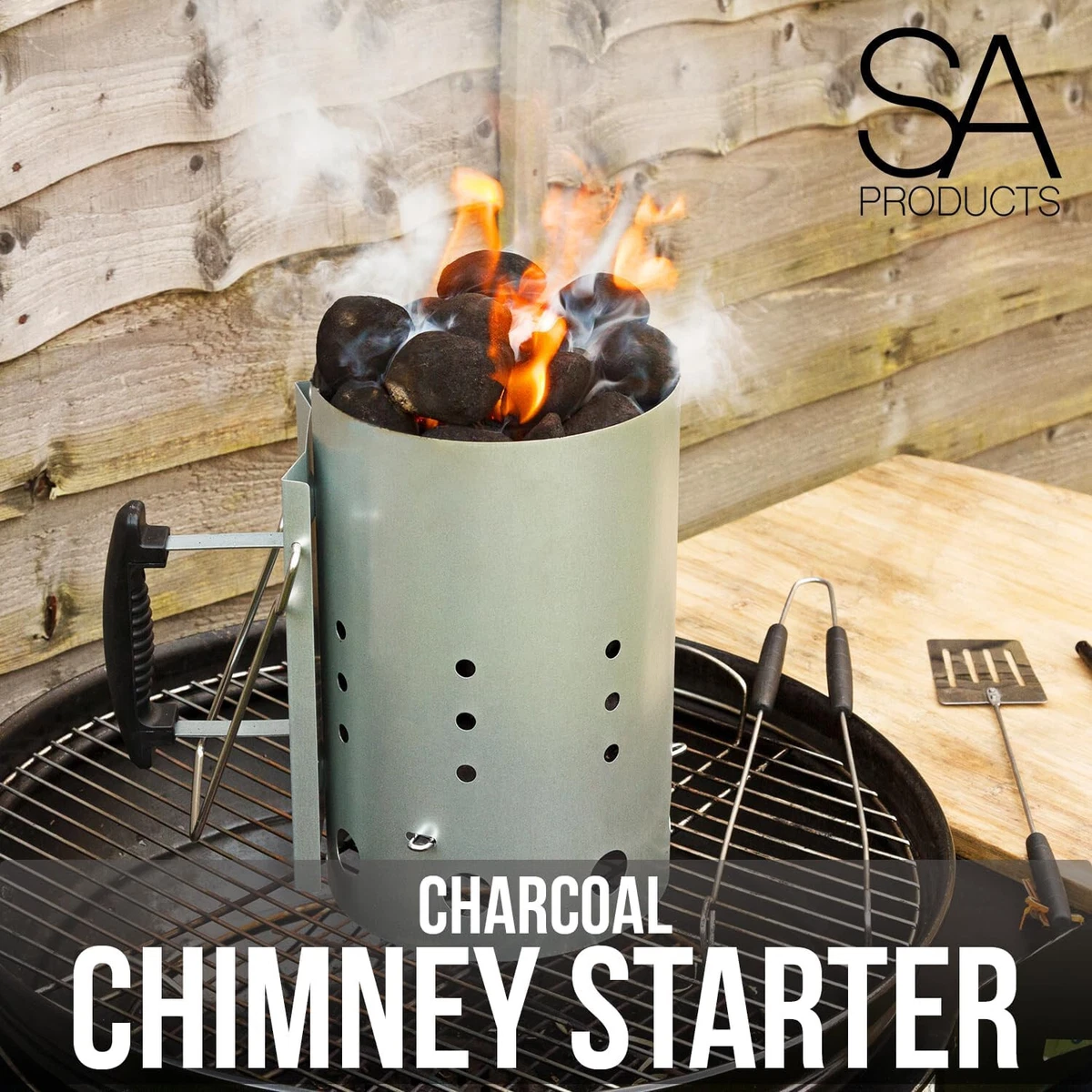 Charcoal Chimney Starter M&W, 43 OFF