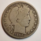 1900 O  BARBER HALF DOLLAR ***NICE COIN!*** - FREE SHIPPING! A7690