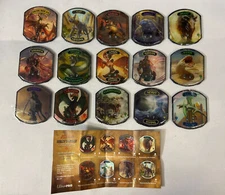 MTG Ultra Pro Relic Token Eternal Collection Life Counter COMPLETE Set of 15 NEW