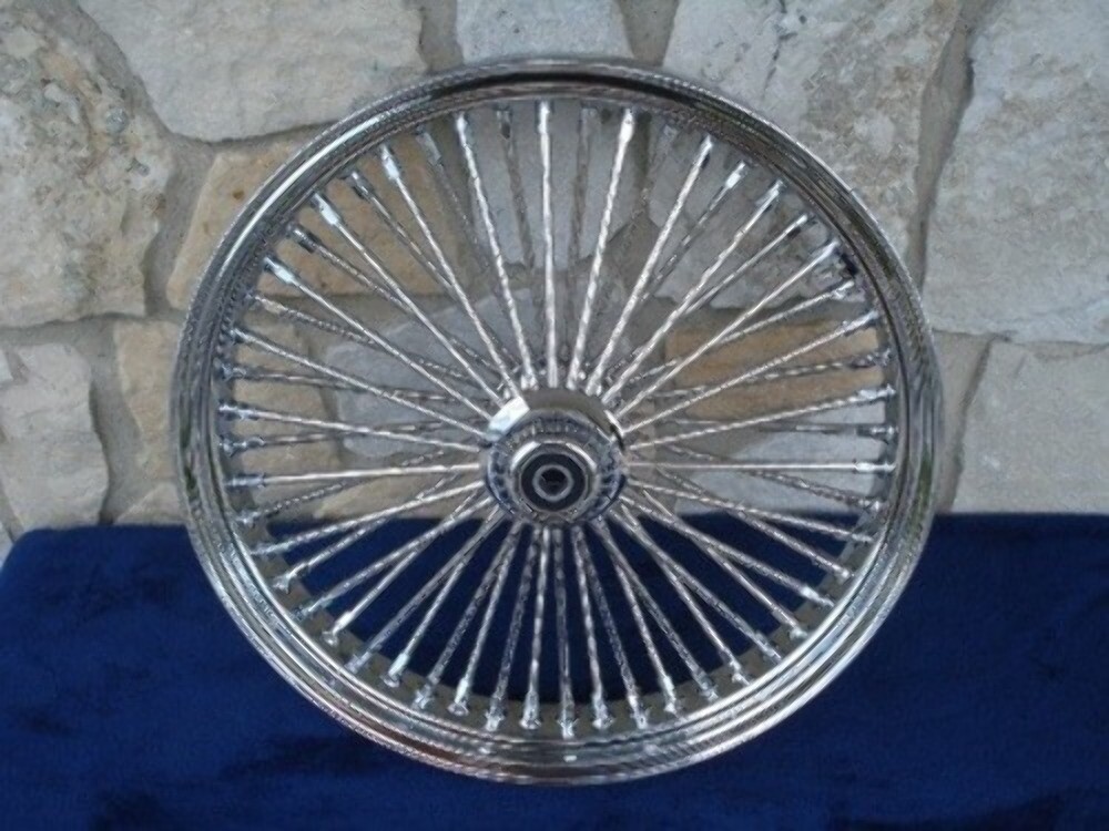 21X3.5 DNA MAMMOTH 52 DIAMOND SPOKE FRONT FOR HARLEY HERITAGE