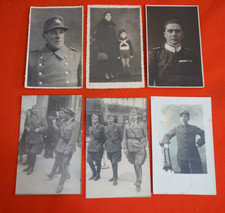 Lotto sei foto Militari