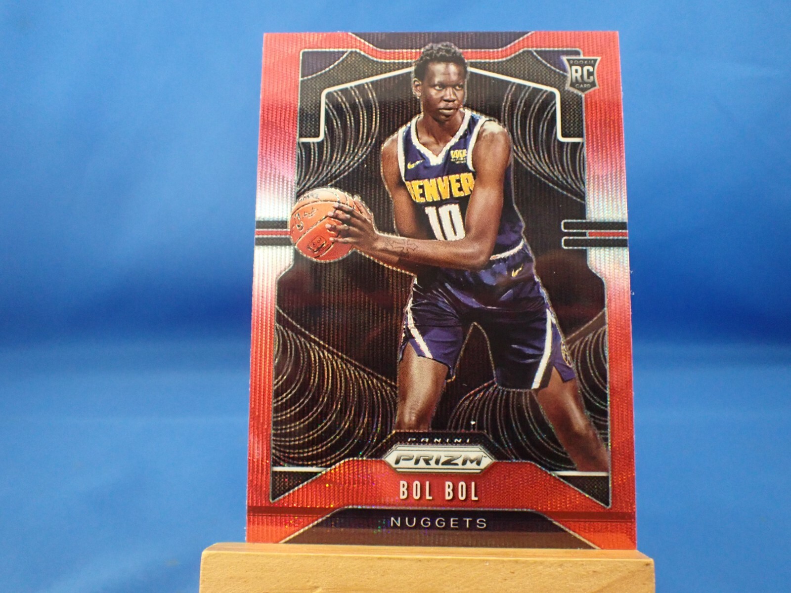 Bol Bol Prizm 2019-20 19-20 Ruby Wave Prizm RC Rookie 282