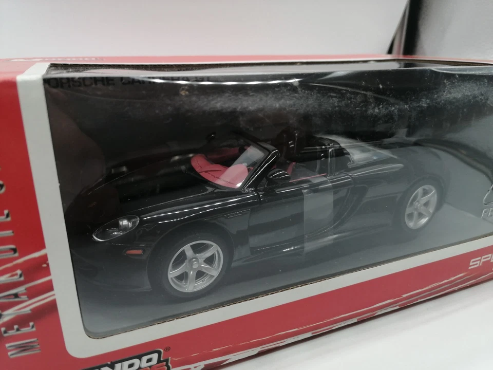 Porsche Carrera GT black 1/24 1 24 MONDO MOTORS MOTORMAX §§ - Immagine 2 di 3