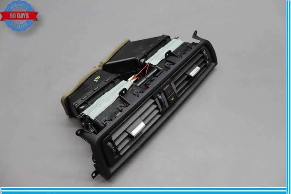 11-16 BMW 528i 550I 535i xDrive Centro de ventilación de aire acondicionado montado en el tablero central OEM Foto 3 de 4