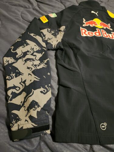 Red Bull Puma Racing Formula One Team Softshell Jacket Dark Blue Women's Size M. - Picture 4 of 16