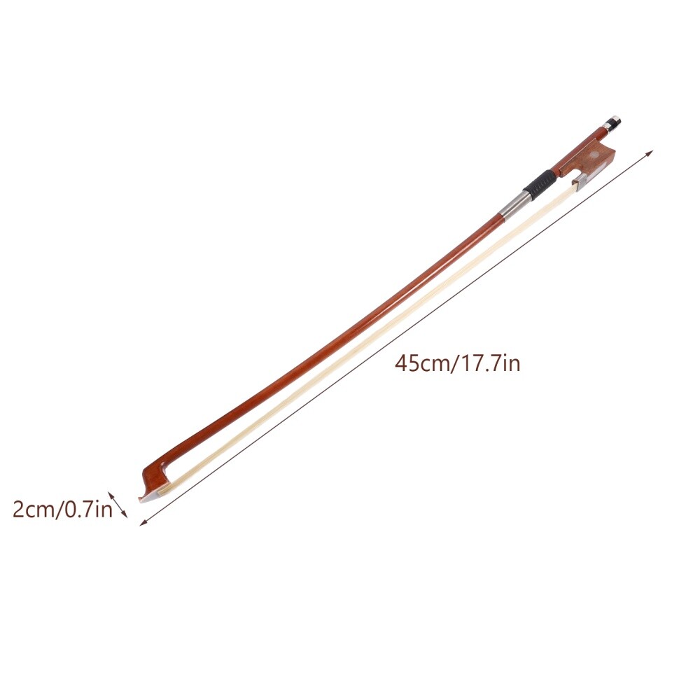 1PC Beginner Violin Bow Horse Hair Replacement Violin Bow Instrument