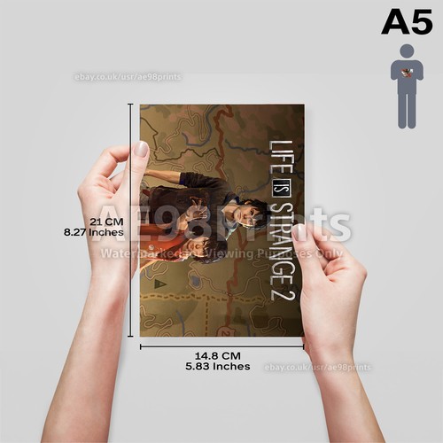 Life is Strange Video Game Poster A2 A3 A4 A5 Art Print Wall Home Room Decor - Picture 100 of 293