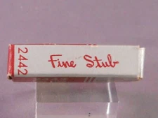 Esterbrook Vintage Nib 2442 FINE STUB--NEW OLD STOCK