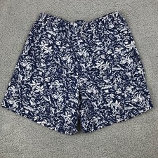 Columbia PFG Men's Size Small Swim Trunks Floral Pattern Elastic Waist Band