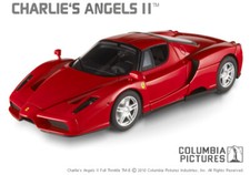 FERRARI ENZO RED CHARLIE'S ANGELS FULL THROTTLE II TV STARS HOT WHEELS P9907 