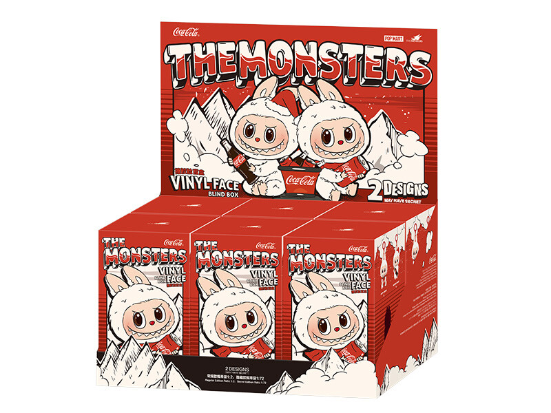 POP Mart THE MONSTERS COCA-COLA SERIES-Vinyl Face Blind Box POP Mart THE MONSTERS COCA-COLA SERIES-Vinyl Face Blind Box