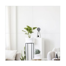 16 Pieces Frameless Wall Mirrors Glued Hallway Make Up Mirror Bathroom Decor 14"