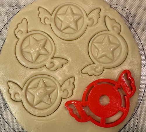 Cardcaptor Sakura Anime, Kawaii Cookie Cutter Stamp Press, Fondant Mold, 4"x2.5" - Picture 8 of 12