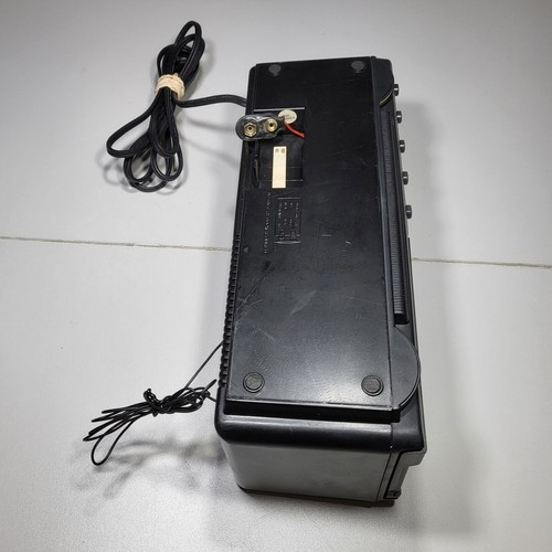 Vintage 1980's Sound Design Alarm Clock Radio Cassette Player 3827CBK LOUD - Picture 11 of 15