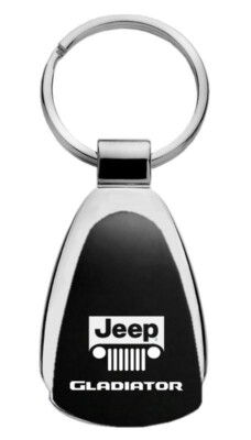Jeep Schlüsselanhänger Gladiator Tear Drop Key Chain schwarz