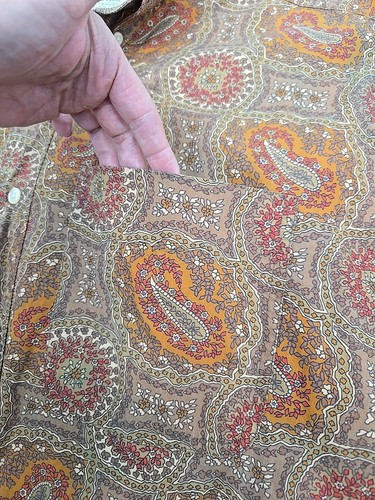 Vintage Banana Republic Safari & Travel Button Down Shirt, Floral Print LRG - Picture 6 of 14