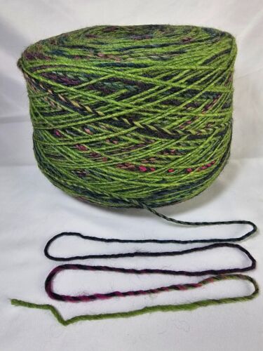 30€/kg Konen Mischgarn / Effektgarn mit Alpaka & Wolle 1,8NM, ideal zum Stricken - Bild 3 von 4