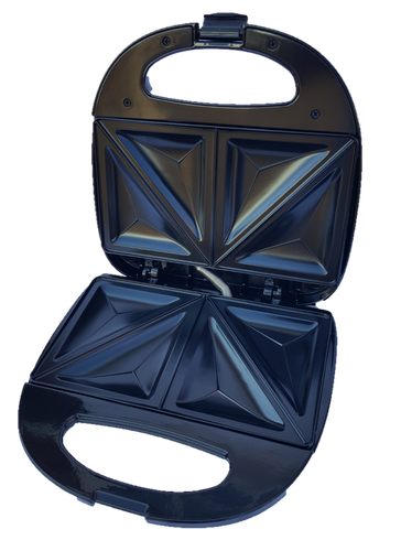 Status Rockford Electric Sandwich Toaster 2 Sandwiches Cool Wall 750W Black - Picture 2 of 4