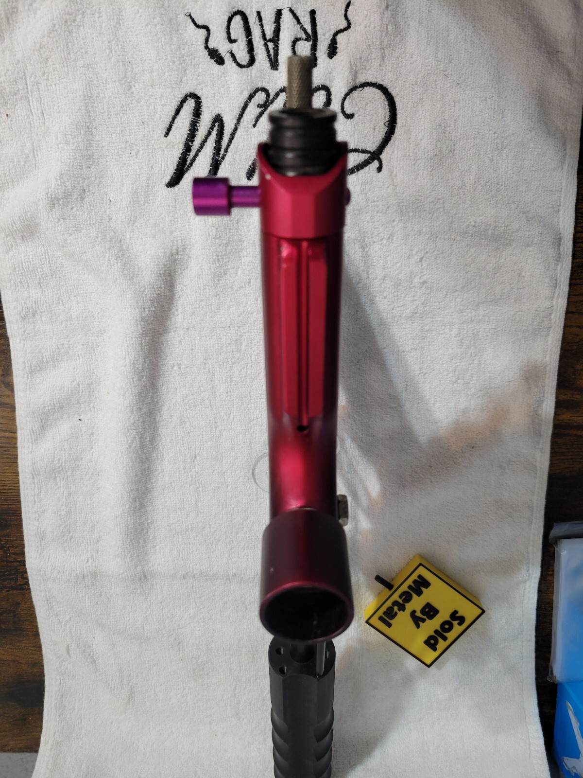 WGP Trilogy Autococker paintball Pump marker Matte Black/Red eBay