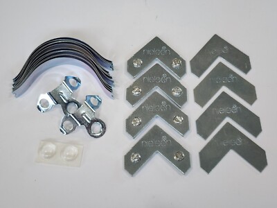 Metal Aluminum Frame Hardware Pack, Genuine Nielsen  Brand w/Snap Hanger, 1 pkg