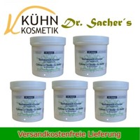 Dr. Sachers Teebaum ÖL Creme 5 X 250Ml Mit Sanddorn ÖL Haut Pflege Creme Salbe