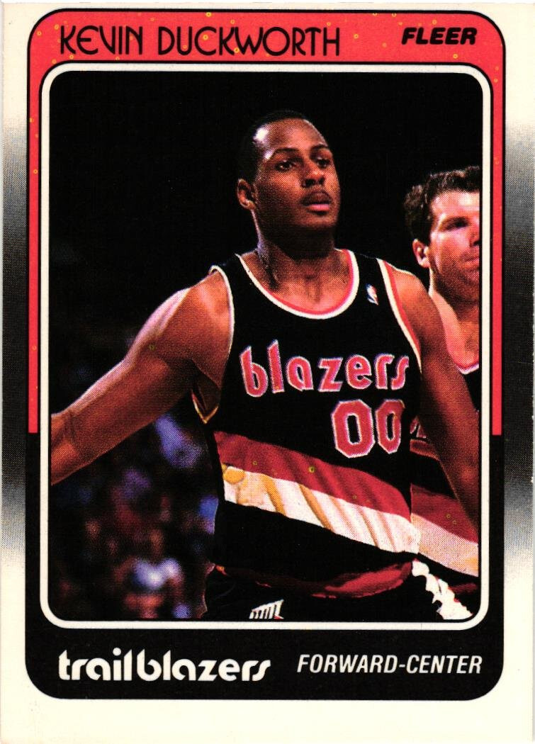 1988-89 Fleer #93 Kevin Duckworth RC