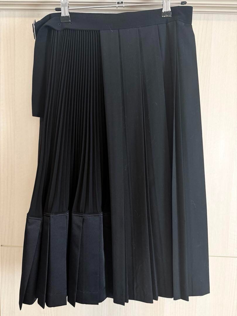 JUNYA WATANABE COMME des GARCONS スカート JUNYA WATANABE COMME des GARCONS JJ-S015 Pleats Long Skirt
