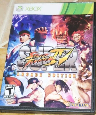 Super Street Fighter IV Arcade Edition For The Xbox 360 Disc Only Tested Read 