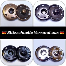 6-10pcs 10.15,20.25mm Metal Push Buttons Push Button Metal Sewing