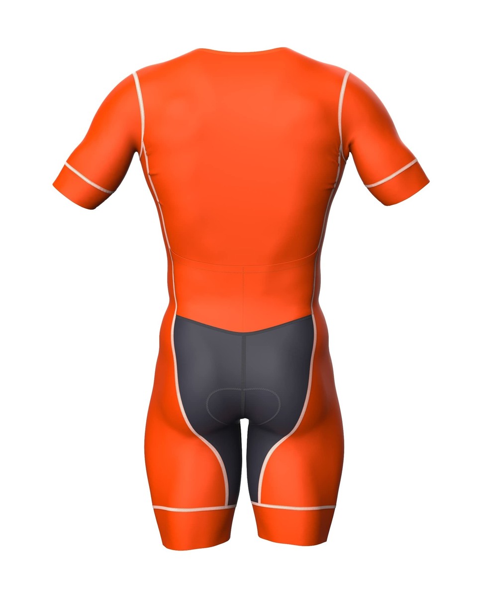 Triathlon Tops Mens Compressport Tri Postural Aero Short Sleeve