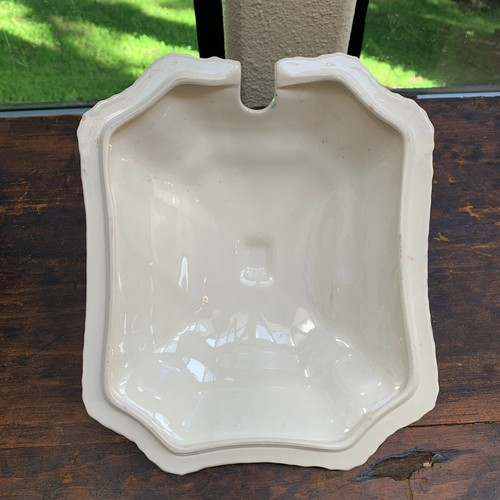 Antike Copeland Spode England Suppenterrine blauer Turm großer kleiner Chip Vintage LESEN - Bild 9 von 21