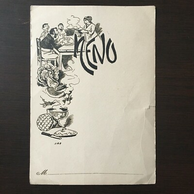 Old Menu 1900 Virgin Illustration Meal Restaurant Bistro Banquet Coffee Ebay Old Menu 1900 Virgin Illustration Meal Restaurant Bistro Banquet Coffee Ebay