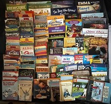 Lot of 105 Children Fiction PICTURE KIDS BOOKS RANDOM MIX PB/HC