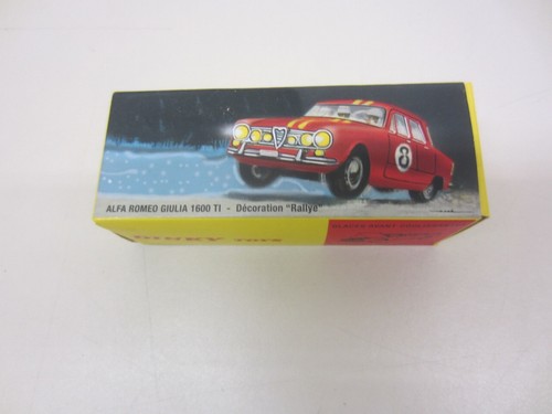 Dinky Toys 1401 ALFA ROMEO GIULIA 1600 TI "Rallye" 1:43 Scale Die-Cast New - Picture 6 of 8