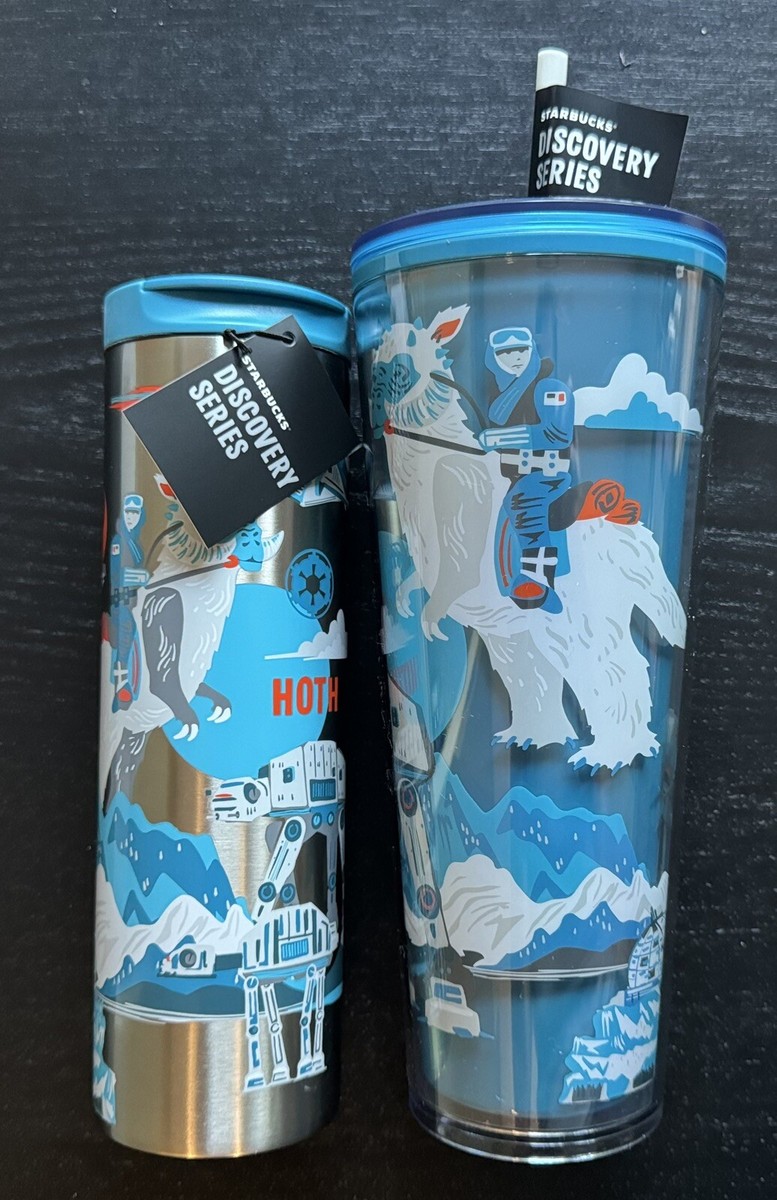 新品　スターウォーズ　スタバ　タンブラー　水筒　HOTH Disney Parks Starbucks Discovery Series Star Wars Hoth Metal