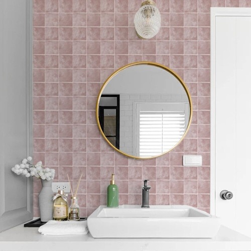 9" x 9" Peel and Stick Backsplash Stick Tile for Kitchen Bathroom - Picture 6 of 14