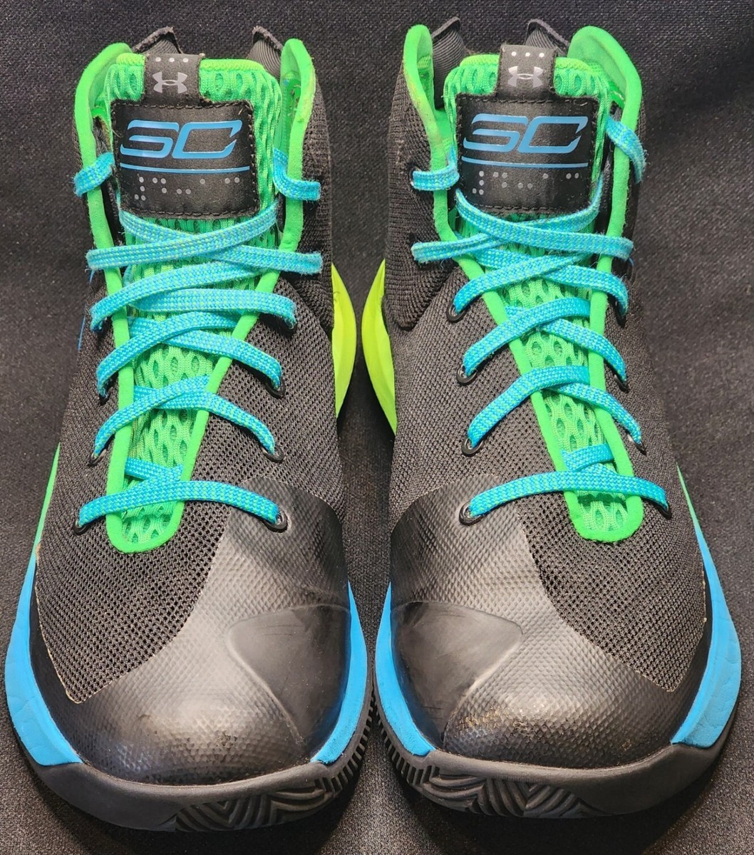 UNDER ARMOUR③ UNDER ARMOUR 1295998-002 3ZERO GS 002 BLACK/CAL/AZUL WARDELL