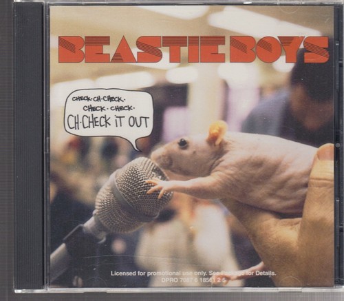 beastie boys ch-check it out cd promo - 第 1/2 張圖片