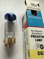 DBJ projector lamp projection light bulb 120v 500w, Sylvania brand