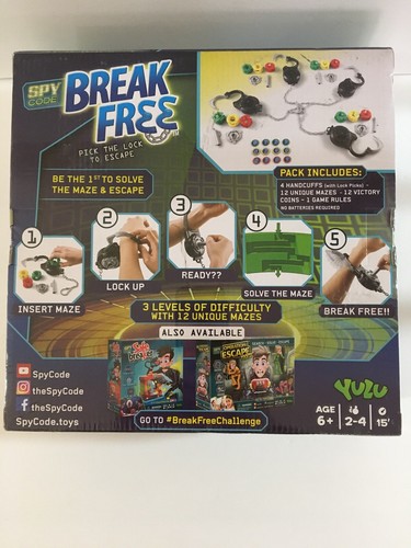 Yulu Spy Code Break kostenloses Brettspiel 2-4 Spieler Familienspiel VERSIEGELT!! - Bild 2 von 5