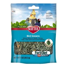 Kaytee Forti Diet Pro Health Bird Greens Treat for All Birds 1oz