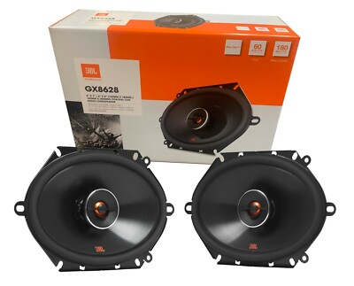 JBL GX8628 GX Series 6x8'' 360 Watts MAX Power Pair 2Way Coaxial Car Loudspeakers