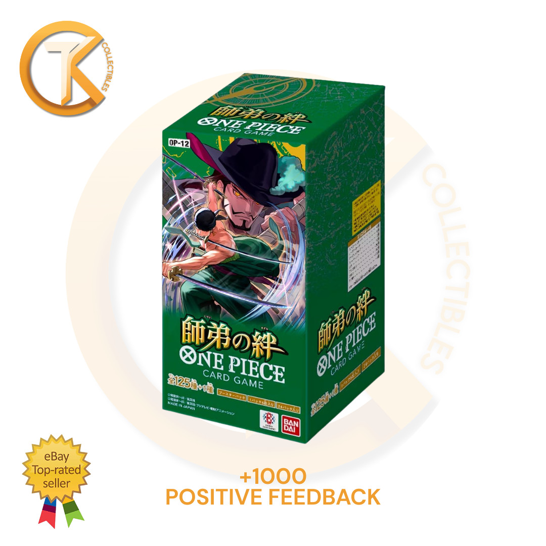 One Piece OP-12 Legacy Of The Master Box JAP Card Game OP12