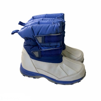 L.L. Bean Children's Snow Boots Blue 