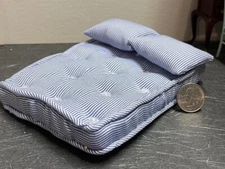Dollhouse Miniature Full Mattress & Pillows 1:12 inch scale F198 Dollys Gallery